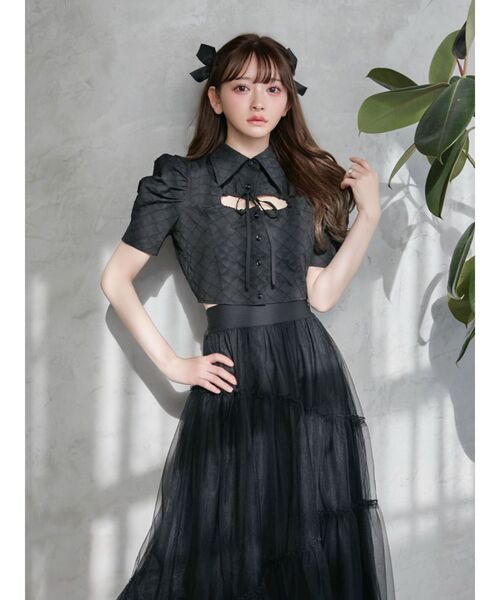 EATME（イートミー）の「リボンクリップ（バレッタ/ヘアクリップ・レディース・ブラック・FREE）」の8枚目の写真