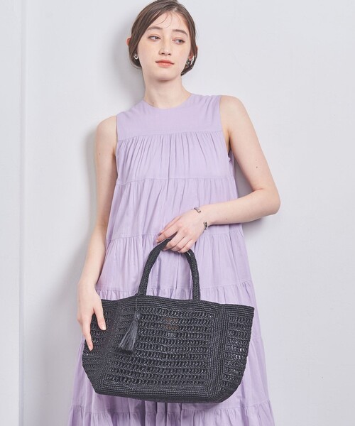 【新品未使用】MAISON N.H PARIS トート　かごバッグ　グリーン MAISON NH PARIS / ANNABELLE VERTICAL - TOTE BAG | THE