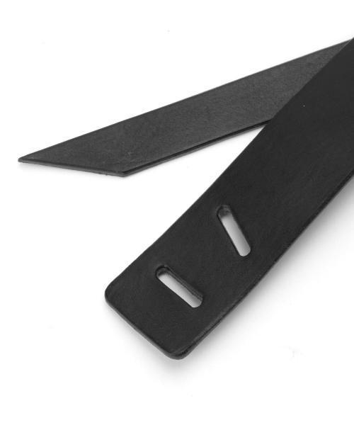 Ray BEAMS（レイビームス）の「Ray BEAMS / 40mmレザーベルト▲（ベルト・レディース・ブラック/ライトブラウン・ONE SIZE）」の5枚目の写真