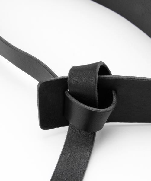 Ray BEAMS（レイビームス）の「Ray BEAMS / 40mmレザーベルト▲（ベルト・レディース・ブラック/ライトブラウン・ONE SIZE）」の10枚目の写真