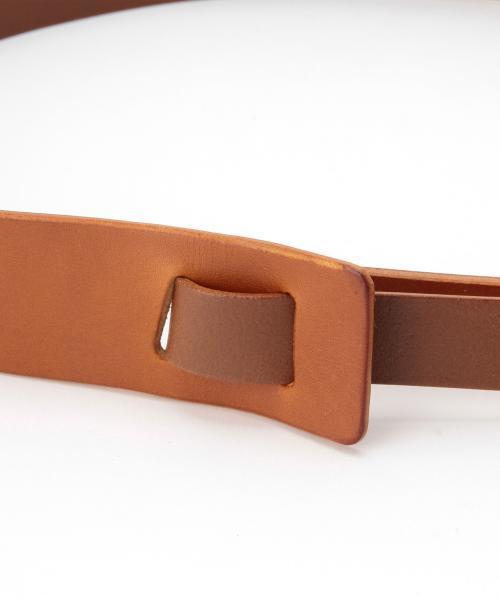 Ray BEAMS（レイビームス）の「Ray BEAMS / 40mmレザーベルト▲（ベルト・レディース・ブラック/ライトブラウン・ONE SIZE）」の14枚目の写真