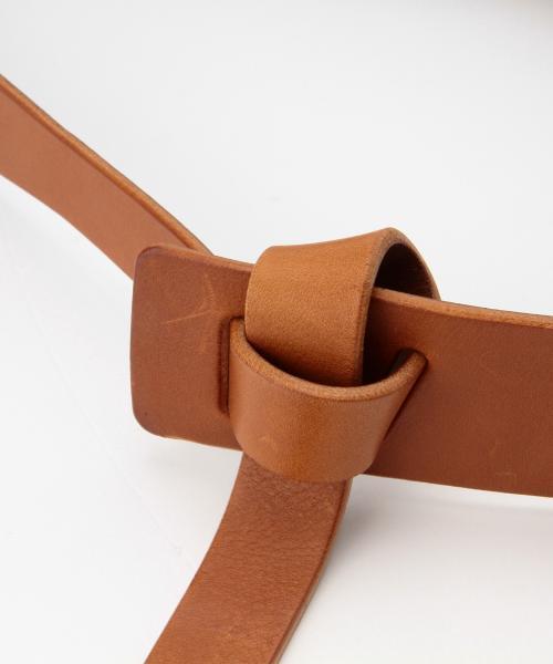 Ray BEAMS（レイビームス）の「Ray BEAMS / 40mmレザーベルト▲（ベルト・レディース・ブラック/ライトブラウン・ONE SIZE）」の7枚目の写真