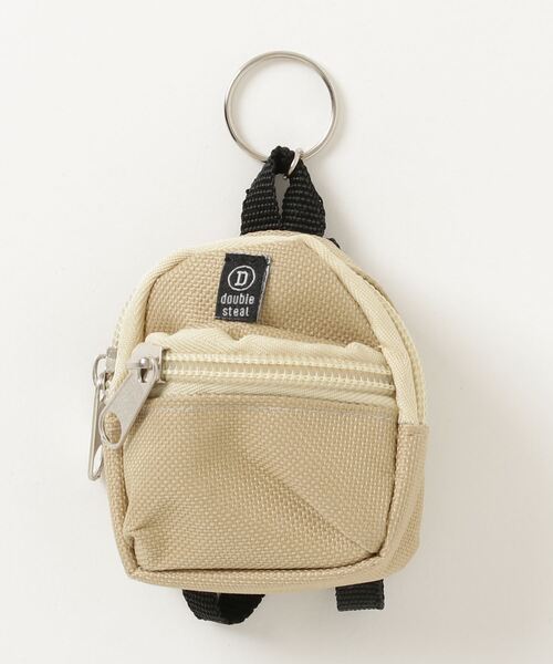 DOUBLE STEAL（ダブルスティール）の「バックパックキーホルダー（キーホルダー・メンズ・ブラック/ベージュ/パープル/ブラウン・FREE）」の3枚目の写真