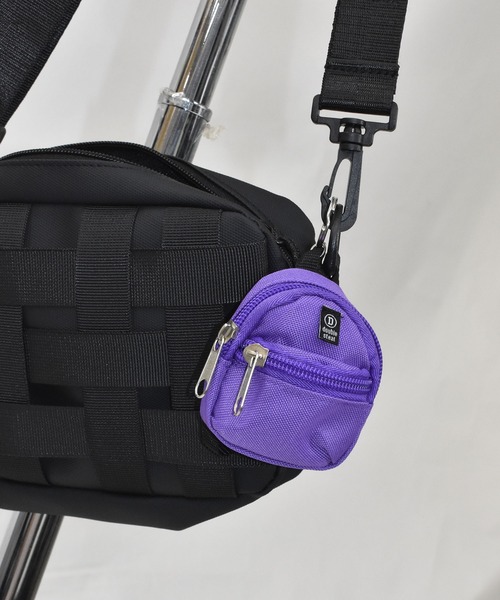 DOUBLE STEAL（ダブルスティール）の「バックパックキーホルダー（キーホルダー・メンズ・ブラック/ベージュ/パープル/ブラウン・FREE）」の4枚目の写真