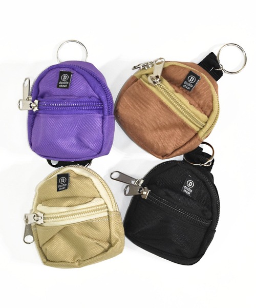 DOUBLE STEAL（ダブルスティール）の「バックパックキーホルダー（キーホルダー・メンズ・ブラック/ベージュ/パープル/ブラウン・FREE）」の14枚目の写真