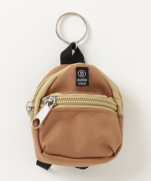 DOUBLE STEAL（ダブルスティール）の「バックパックキーホルダー（キーホルダー・メンズ・ブラック/ベージュ/パープル/ブラウン・FREE）」の6枚目の写真