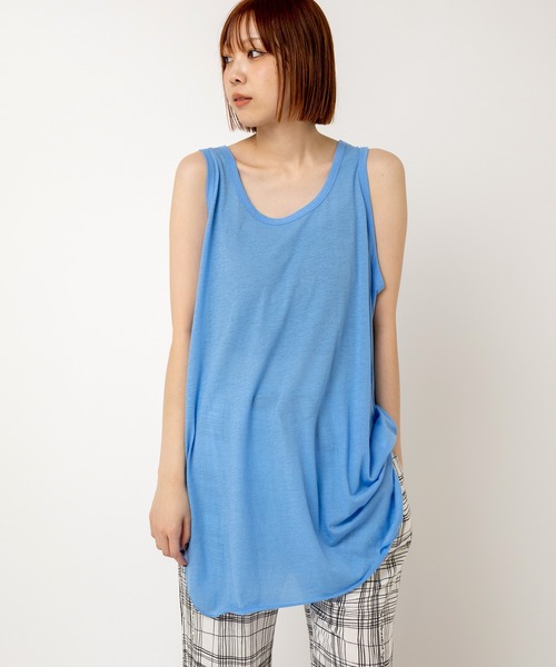 RNA（アールエヌエー）の「M2251 シアールーズタンク（タンクトップ・レディース・ホワイト/ブラック/オレンジ/ライトブルー/ピンク・MEDIUM）」の3枚目の写真