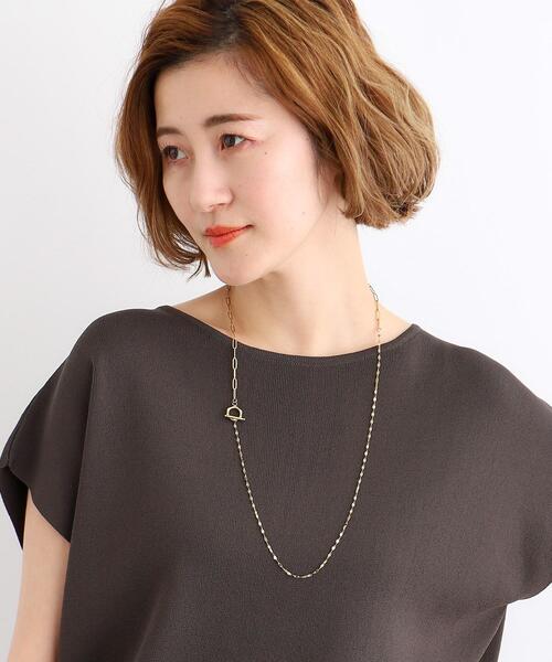 grove(グローブ)の「◆【ステンレス】チェーンアレンジマンテルネックレス(ネックレス・レディース・シルバー/ゴールド・00)」の3枚目の写真
