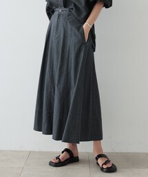 GALLEST | ダンガリーフレアスカート(スカート)