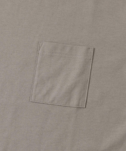 ITEMS URBANRESEARCH(アイテムズ アーバンリサーチ)の「『吸水速乾/イージーケア/UVカット』高機能TC天竺 ポケットTシャツ(Tシャツ/カットソー・メンズ・チャコールグレー/ブルー/グレー系その他/ホワイト・MEDIUM/LARGE)」の20枚目の写真
