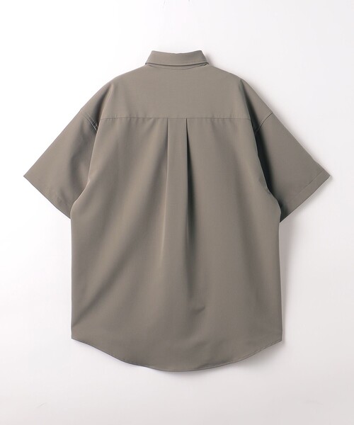 green label relaxing（グリーンレーベルリラクシング）の「【WEB限定】＜GLR or＞ドレープ リラックス ショートスリーブ シャツ（シャツ/ブラウス・メンズ・モカ/ライトグレー/ライトブルー/ブラック・M/S/L）」の13枚目の写真