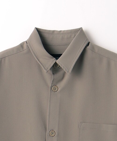 green label relaxing（グリーンレーベルリラクシング）の「【WEB限定】＜GLR or＞ドレープ リラックス ショートスリーブ シャツ（シャツ/ブラウス・メンズ・モカ/ライトグレー/ライトブルー/ブラック・M/S/L）」の14枚目の写真