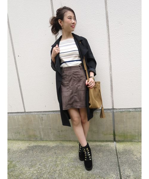 Chico(チコ)の「【who's who Chico】スエードマウンテンブーツ(ブーツ・レディース・グレー/ベージュ/ブラック・MEDIUM/SMALL/LARGE)」の13枚目の写真