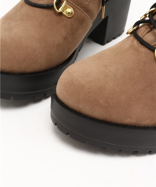 Chico(チコ)の「【who's who Chico】スエードマウンテンブーツ(ブーツ・レディース・グレー/ベージュ/ブラック・MEDIUM/SMALL/LARGE)」の7枚目の写真