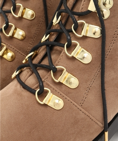 Chico(チコ)の「【who's who Chico】スエードマウンテンブーツ(ブーツ・レディース・グレー/ベージュ/ブラック・MEDIUM/SMALL/LARGE)」の8枚目の写真