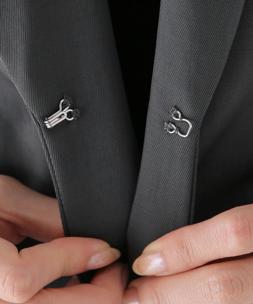 plage（プラージュ）の「RIAM ショートジャケット（その他アウター・レディース・チャコールグレー/キャメル・38/36）」の17枚目の写真