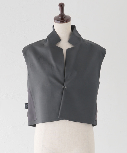 plage（プラージュ）の「RIAM ショートジャケット（その他アウター・レディース・チャコールグレー/キャメル・38/36）」の19枚目の写真