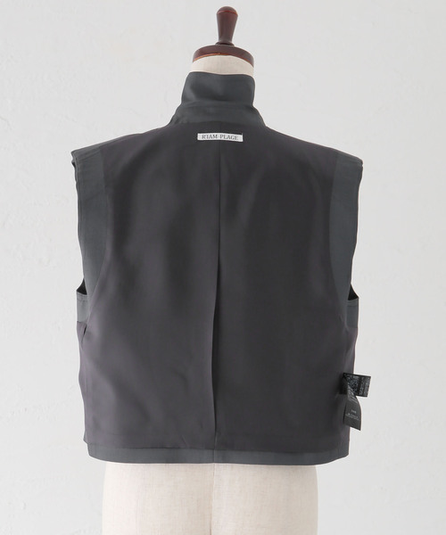 plage（プラージュ）の「RIAM ショートジャケット（その他アウター・レディース・チャコールグレー/キャメル・38/36）」の20枚目の写真