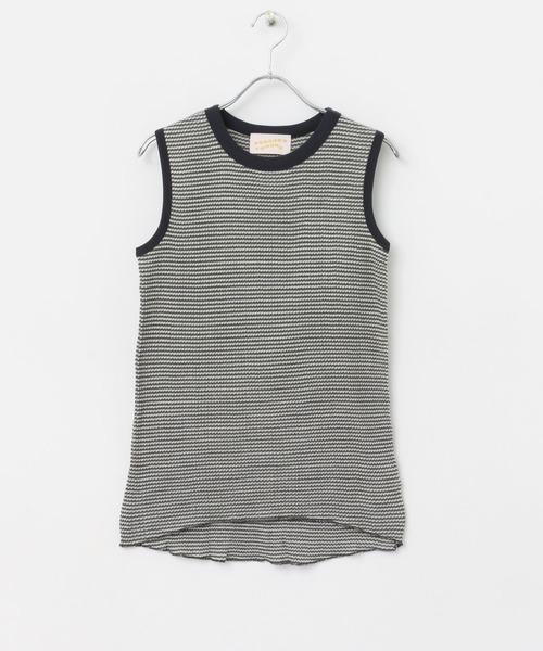 URBAN RESEARCH ROSSO WOMEN（アーバンリサーチ　ロッソ）の「CaRouseLamBRa　NO-SLEEVE PACK WHITE BORDER（タンクトップ・レディース・キャメル/その他1/グリーン系その他・OS）」の22枚目の写真