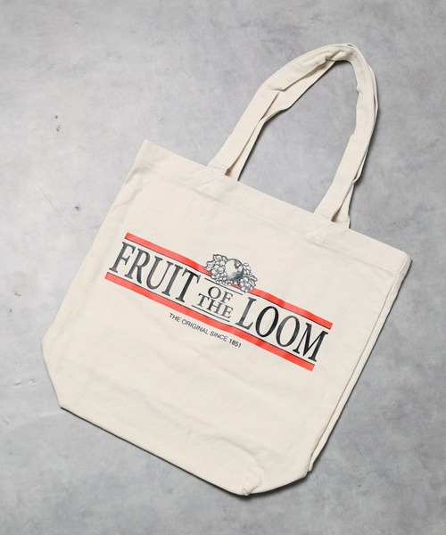 FRUIT OF THE LOOM(フルーツオブザルーム)の「【78】【FRUIT OF THE LOOM】FFGS SOUVENIR TOTE BAG(トートバッグ・レディース・ホワイト系その他/ホワイト系その他2/ホワイト系その他3・FREE)」の2枚目の写真