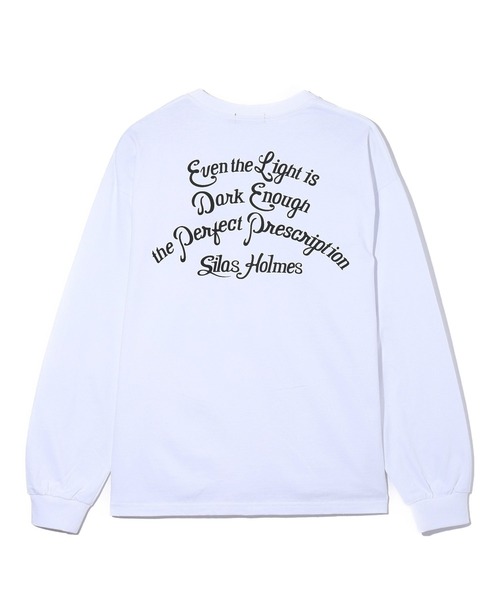 SILAS(サイラス)の「SCRIPT L/S TEE(Tシャツ/カットソー・メンズ・ホワイト/ブラック/グリーン/チャコール・M/L/XL)」の12枚目の写真