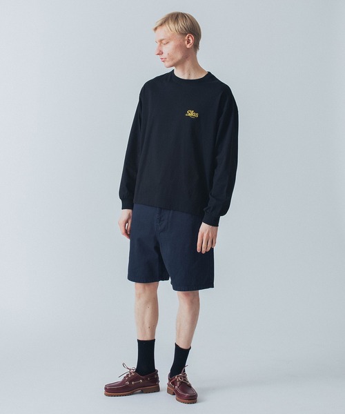 SILAS(サイラス)の「SCRIPT L/S TEE(Tシャツ/カットソー・メンズ・ホワイト/ブラック/グリーン/チャコール・M/L/XL)」の9枚目の写真
