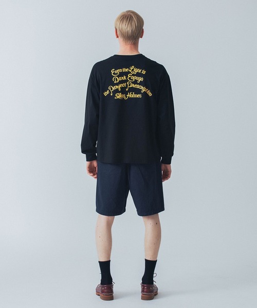 SILAS(サイラス)の「SCRIPT L/S TEE(Tシャツ/カットソー・メンズ・ホワイト/ブラック/グリーン/チャコール・M/L/XL)」の10枚目の写真