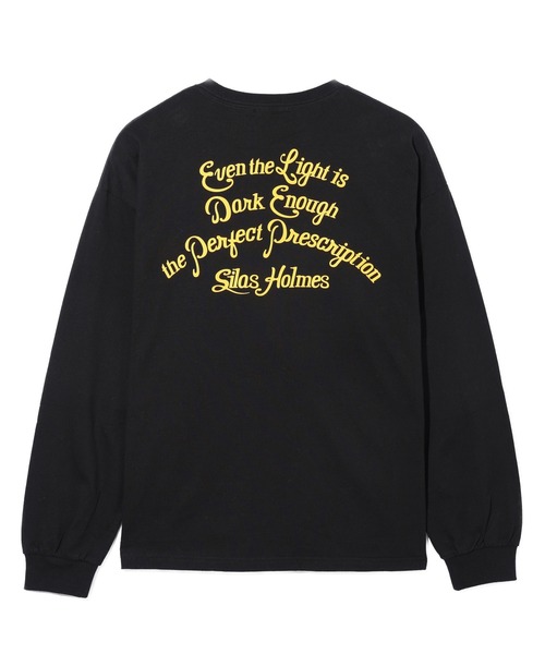 SILAS(サイラス)の「SCRIPT L/S TEE(Tシャツ/カットソー・メンズ・ホワイト/ブラック/グリーン/チャコール・M/L/XL)」の13枚目の写真
