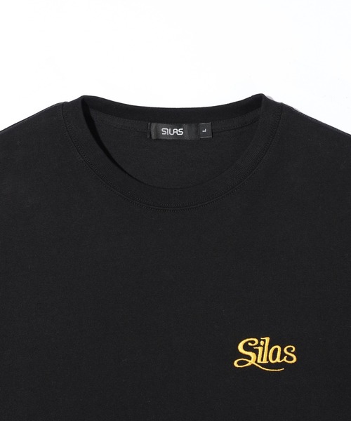 SILAS(サイラス)の「SCRIPT L/S TEE(Tシャツ/カットソー・メンズ・ホワイト/ブラック/グリーン/チャコール・M/L/XL)」の15枚目の写真