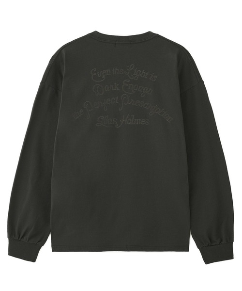 SILAS(サイラス)の「SCRIPT L/S TEE(Tシャツ/カットソー・メンズ・ホワイト/ブラック/グリーン/チャコール・M/L/XL)」の11枚目の写真