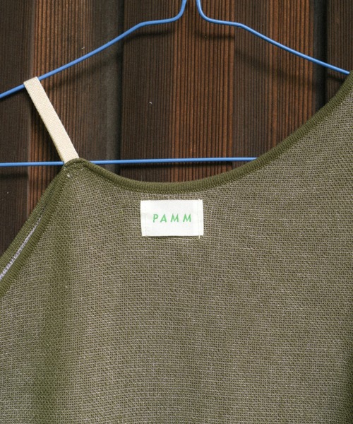 寛大なインテリアのニットタンク（タンクトップ）｜PAMM（パム）の