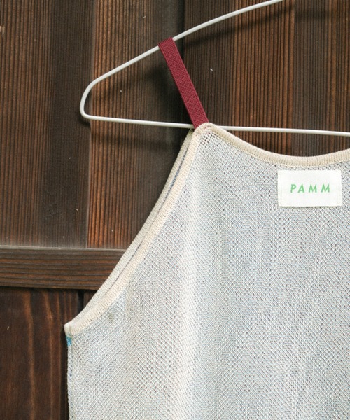 PAMM（パム）の「寛大なインテリアのニットタンク（タンクトップ