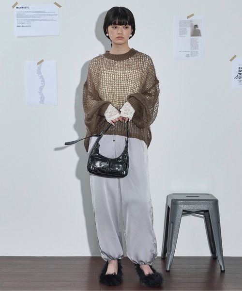 THE YOn（ザヨン）の「フォックスライクファースリングバックパンプス（パンプス・レディース・ライトグレー/モカ/ブラック・36/37/38）」の19枚目の写真