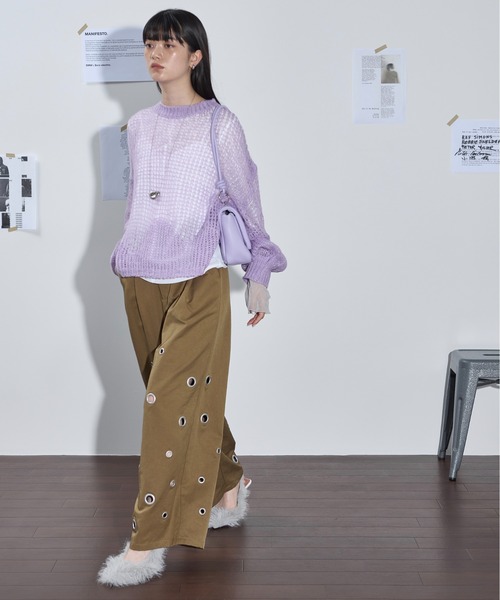 THE YOn（ザヨン）の「フォックスライクファースリングバックパンプス（パンプス・レディース・ライトグレー/モカ/ブラック・36/37/38）」の12枚目の写真