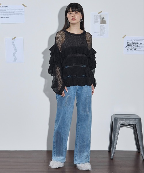 THE YOn（ザヨン）の「フォックスライクファースリングバックパンプス（パンプス・レディース・ライトグレー/モカ/ブラック・36/37/38）」の14枚目の写真