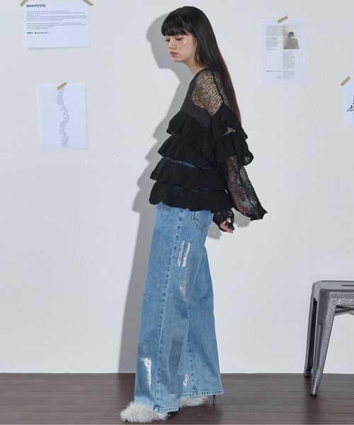 THE YOn（ザヨン）の「フォックスライクファースリングバックパンプス（パンプス・レディース・ライトグレー/モカ/ブラック・36/37/38）」の15枚目の写真