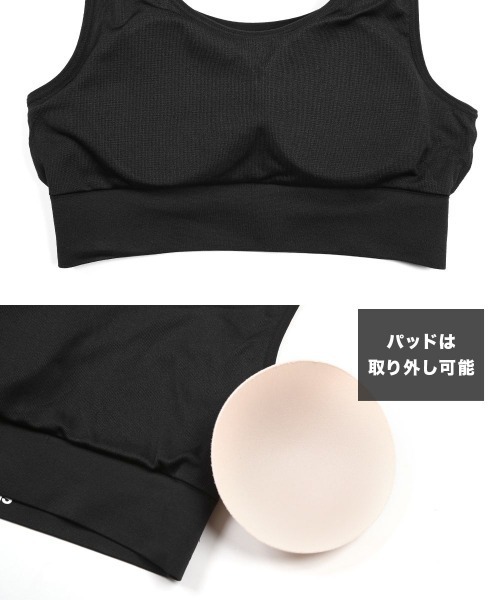 JAZZERCIZE ブラックスポーツブラS JAZZERCIZE ブラックスポーツブラS