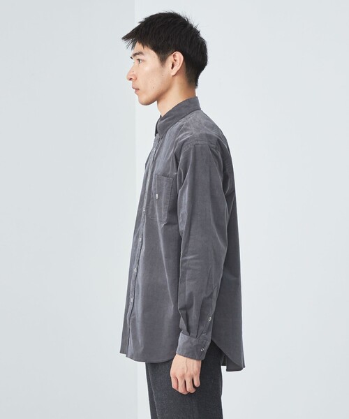 【セール】【別注】<UNIVERSAL OVERALL>GLR コーデュロイ スナップダウン シャツ(シャツ/ブラウス)|UNIVERSAL OVERALL(ユニバーサルオーバーオール) 【セール】【別注】<UNIVERSAL OVERALL>GLR コーデュロイ スナップダウン シャツ(シャツ/ブラウス)|UNIVERSAL OVERALL(ユニバーサルオーバーオール)