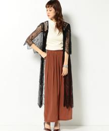 Another Edition | レースロングカーディガン2/AEFC LACE LONG　CGN 2◆(カーディガン/ボレロ)