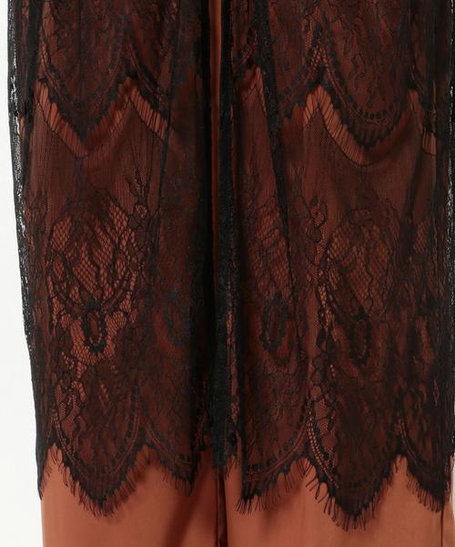 Another Edition（アナザーエディション）の「レースロングカーディガン2/AEFC LACE LONG　CGN 2◆（カーディガン/ボレロ・レディース・ブラック・フリー）」の6枚目の写真