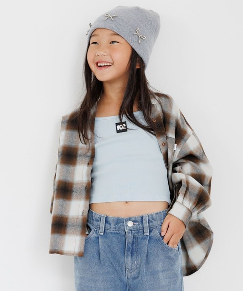 10C REPIPI（ジューシーレピピ）の「【10C REPIPI】チェックルーズシャツ（シャツ/ブラウス・キッズ・ブラウン/ブルー/レッド・130cm/110cm/120cm）」の20枚目の写真