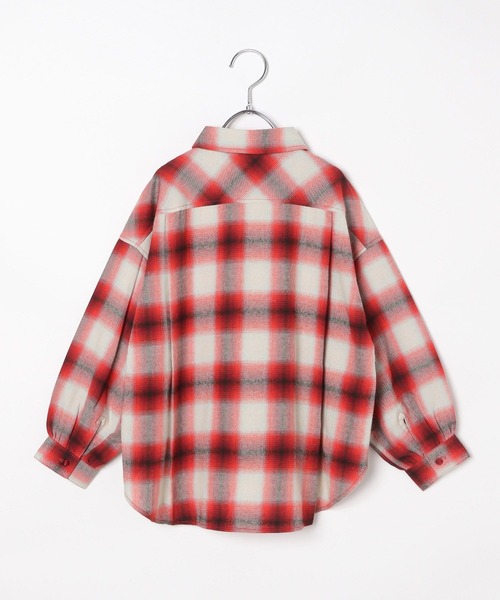 10C REPIPI（ジューシーレピピ）の「【10C REPIPI】チェックルーズシャツ（シャツ/ブラウス・キッズ・ブラウン/ブルー/レッド・130cm/110cm/120cm）」の19枚目の写真
