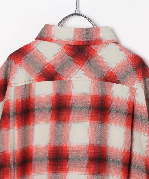 10C REPIPI（ジューシーレピピ）の「【10C REPIPI】チェックルーズシャツ（シャツ/ブラウス・キッズ・ブラウン/ブルー/レッド・130cm/110cm/120cm）」の12枚目の写真