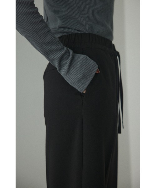 BLACK BY MOUSSY（ブラックバイマウジー）の「waist switching pants(ウエストスウィッチングパンツ)（スラックス・レディース・ブラック/グレー・1/2）」の14枚目の写真