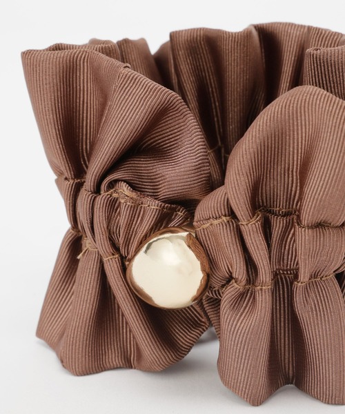 BARNYARDSTORM（バンヤードストーム）の「BARNYARDSTORM / メタルツキシュシュ（シュシュ・レディース・ブラック/ブラウン・FREE）」の13枚目の写真