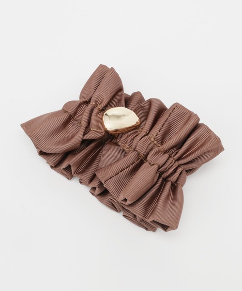 BARNYARDSTORM（バンヤードストーム）の「BARNYARDSTORM / メタルツキシュシュ（シュシュ・レディース・ブラック/ブラウン・FREE）」の15枚目の写真