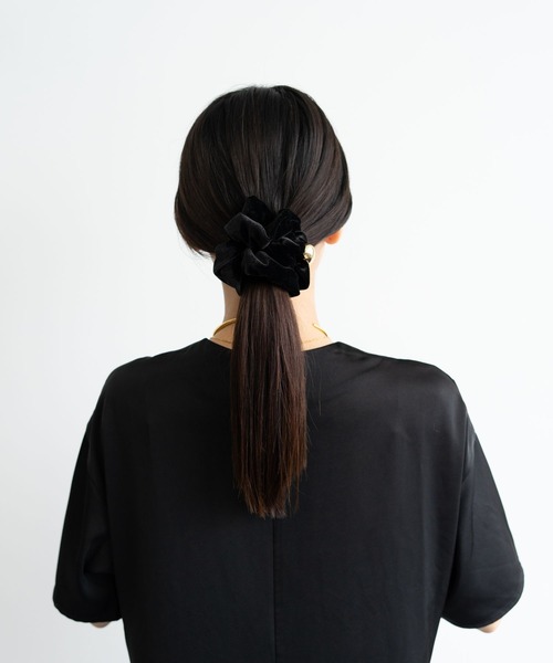 BARNYARDSTORM（バンヤードストーム）の「BARNYARDSTORM / メタルツキシュシュ（シュシュ・レディース・ブラック/ブラウン・FREE）」の3枚目の写真