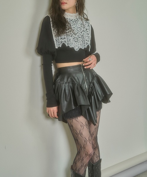ブラックタイツ　紫リボン ブラックタイツ 紫リボン Amazon | M＆YFASHION リボンブラック