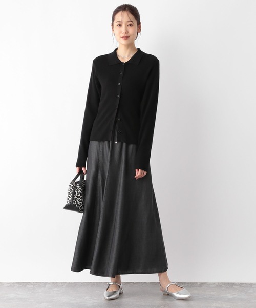 GLOBAL WORK（グローバルワーク）の「エアリーリラックスDenimスカート