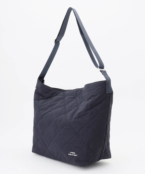 J.PRESS YORK STREET（ジェイプレスヨークストリート）の「【UNISEX】ショルダーバッグ（ショルダーバッグ・メンズ・カーキ系/ネイビー系・F）」の4枚目の写真
